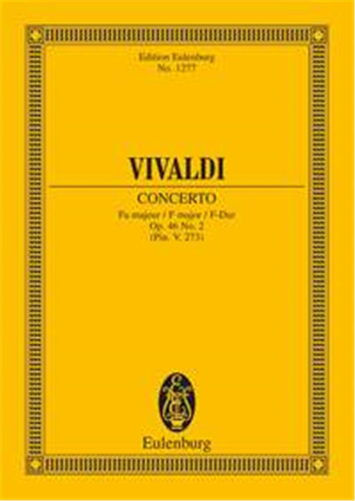 Concerto F Major op. 46/2 RV 569 / PV 273